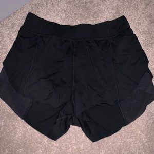 Black Lulu shorts